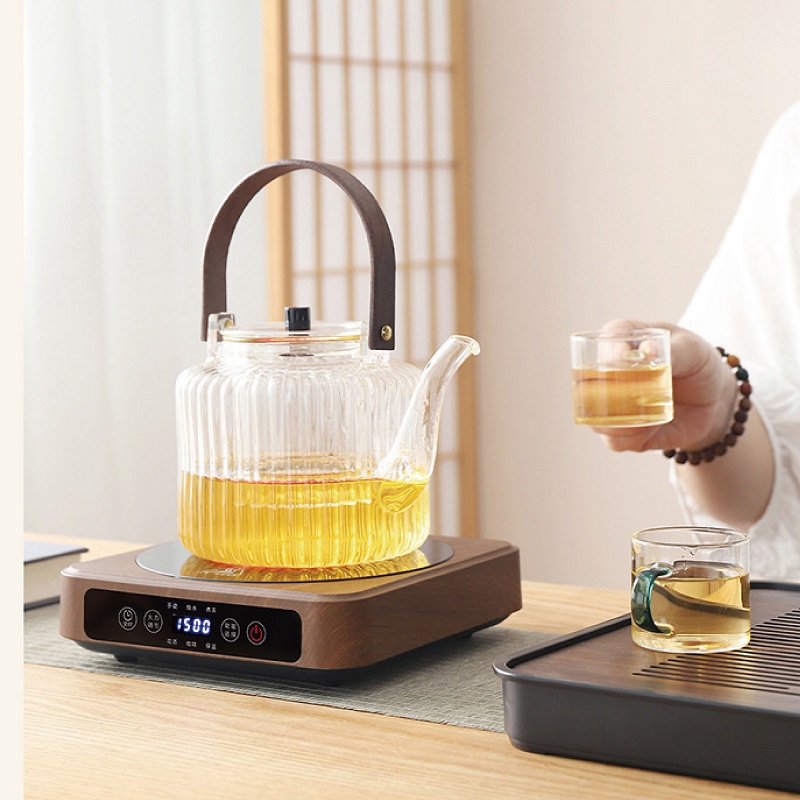 Coffee Equipment For Home - 800W Elektrischer Keramikherd, Warmhaltefunktion, Tee- und
