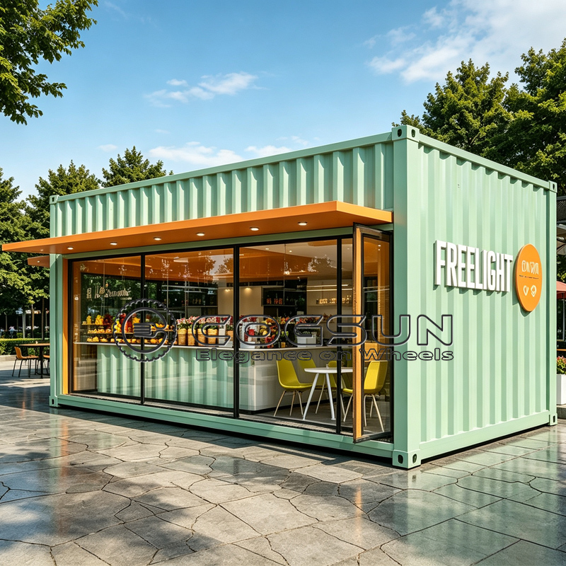 Coffee Equipment Store - COGSUN Moderner Container Kommerzieller Laden Outdoor