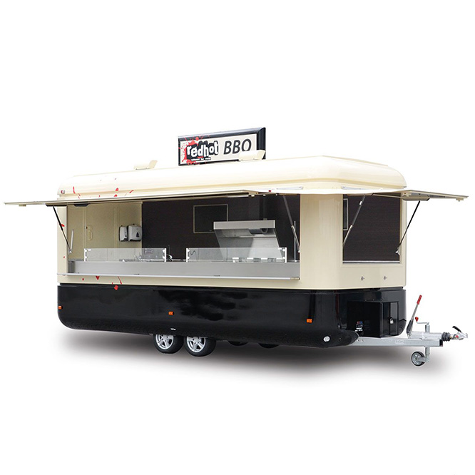 Coffee Shop Equipment - BBQ Concession Trailer, voll ausgestatteter mobiler