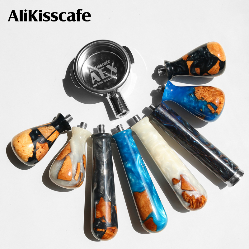 Coffee Equipment For Home - M10 Kaffee-Portafilter-Griff aus Harz, modifizierter Griff