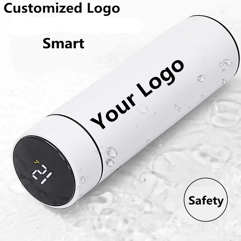 Coffee Equipment For Business - Vakuum-Wasserflasche mit Intelligenter Temperaturanzeige 500ML Sicherheit