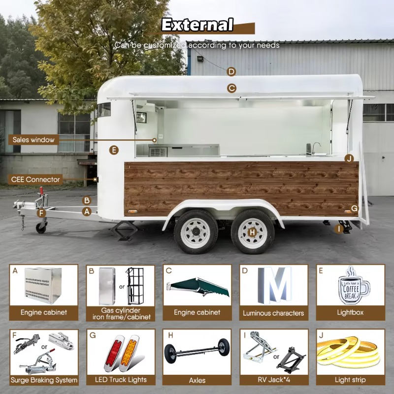 Mobiler Imbisswagen mit voll a – Coffee Equipment For Business Bewertung und Preis