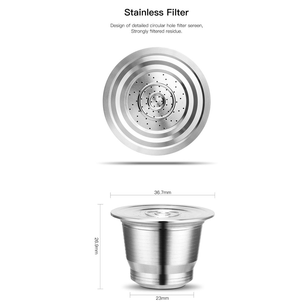 Nespresso wiederverwendbare Ka – Coffee Equipment Espresso Bewertung und Preis
