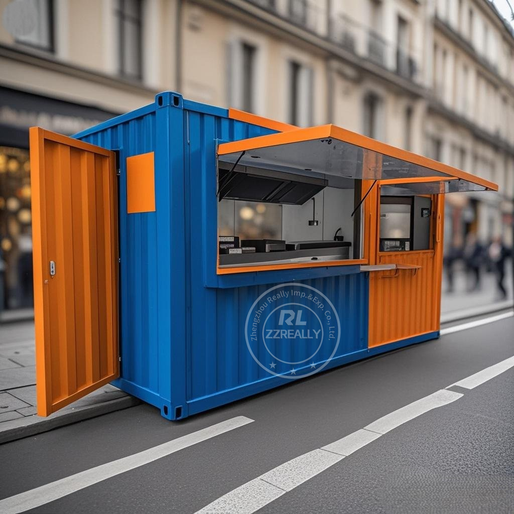 Vorgefertigter mobiler Behälte – Coffee Shop Equipment Bewertung und Preis