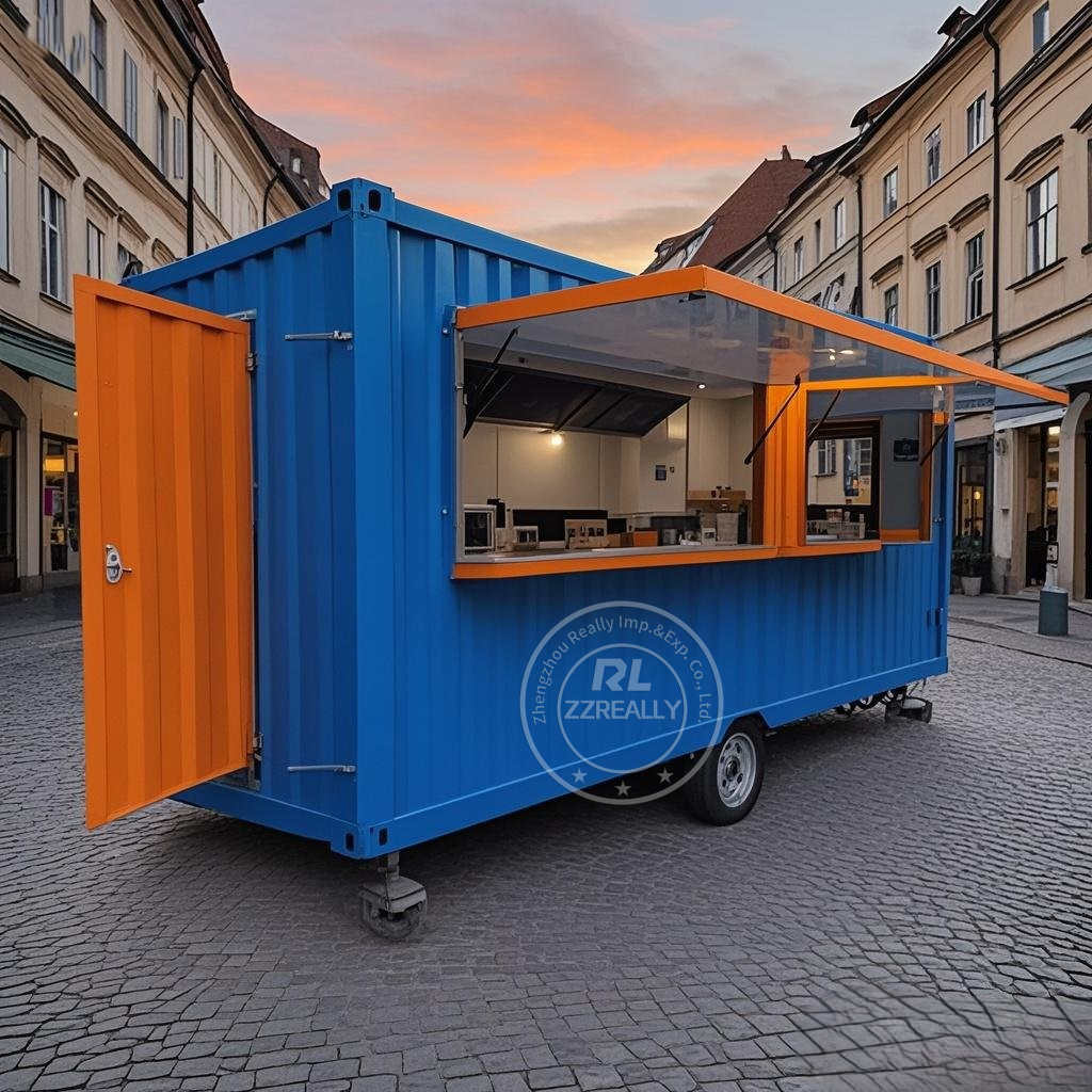 Vorgefertigter mobiler Behälte – Coffee Shop Equipment Bewertung und Preis
