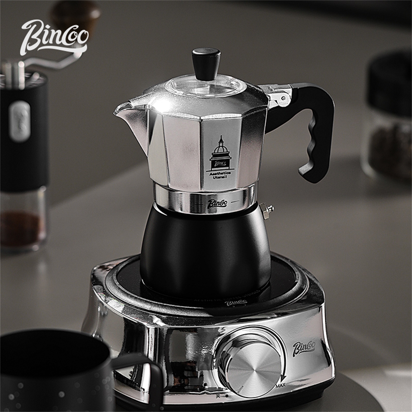 BINCOO Doppelventil-Moka-Topf, – Coffee Equipment For Home Bewertung und Preis