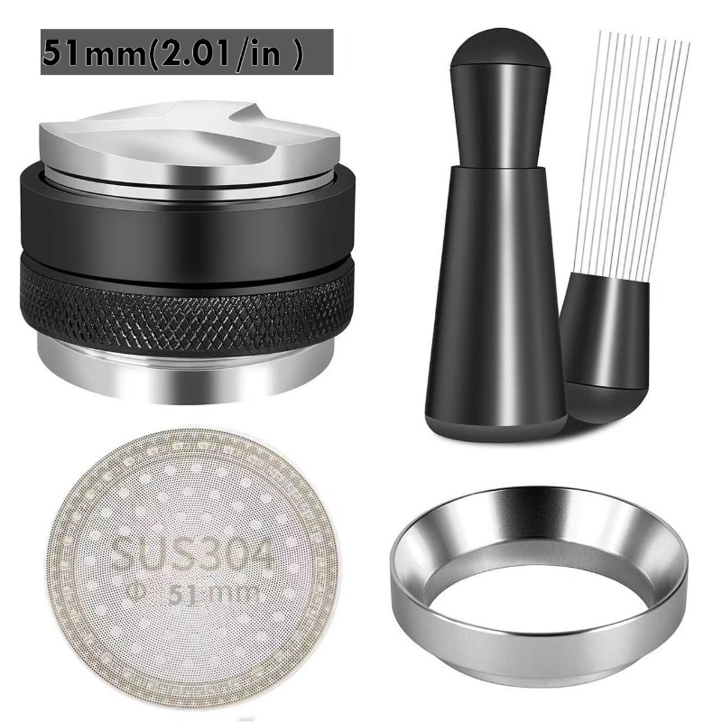 51/53/58mm 5-teiliges Espresso – Coffee Equipment Kit Bewertung und Preis