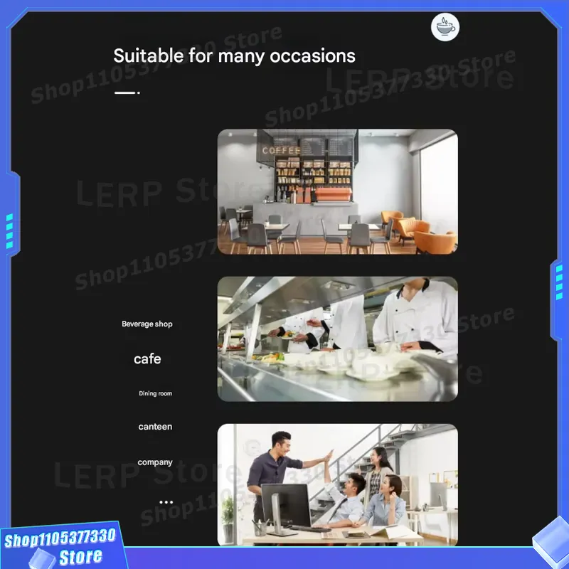 Kommerzielle automatische Milc – Coffee Equipment Store Bewertung und Preis