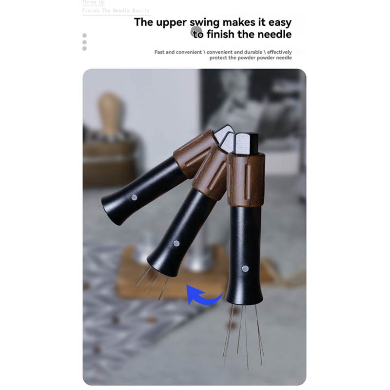 WDT Espresso-Tool mit 6 Nadeln – Coffee Distribution Tool Bewertung und Preis