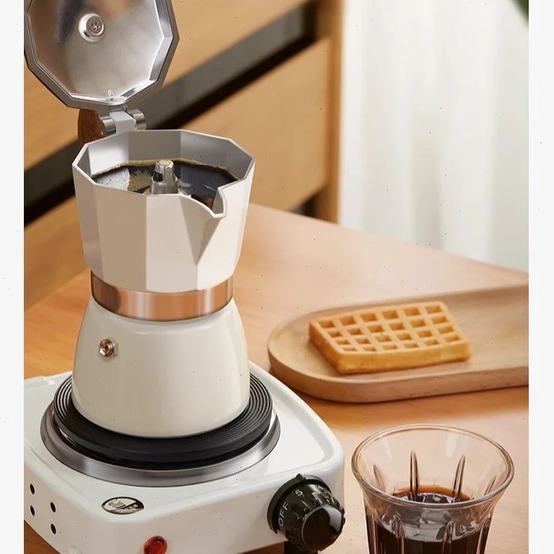 Moka-Kanne mit rundem Boden, E – Coffee Equipment Espresso Bewertung und Preis